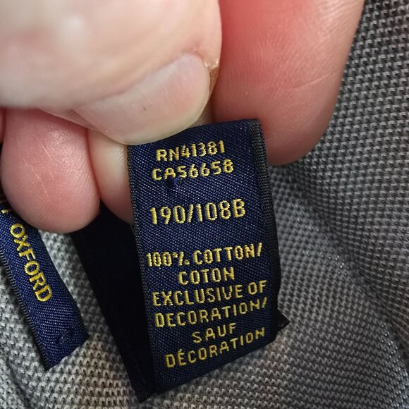 Ralph Lauren Mens Size XXL Slim Fit Oxford Button-Down Shirt - Picture 4 of 6